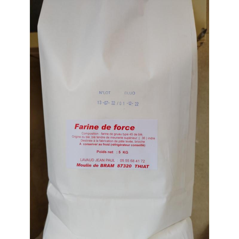 Farine de blé T45 - Gruau D'or - 1 kg