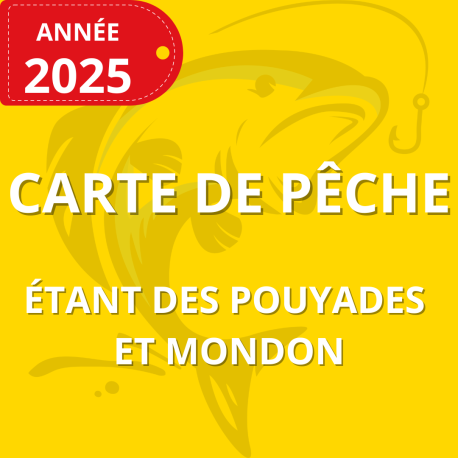 Carte de pêche Année 2025